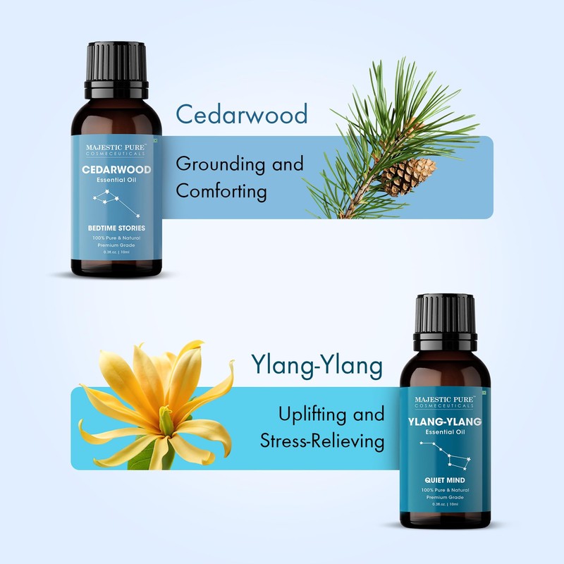 Majestic Pure, Restful Night Essential Oil Gift Set | Pack