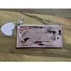 Too Faced “Damn Girl You’Re So…” Makeup Bag Metal Pink