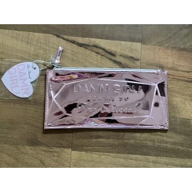 Too Faced “Damn Girl You’Re So…” Makeup Bag Metal Pink BNWT