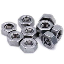 M10 (10mm) All Metal Self Locking Nut - Stainless Steel (A2) (Pack of 10)