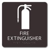 The Sign Studio - 8”X8”- ADA Compliant- “FIRE Extinguisher” Sign