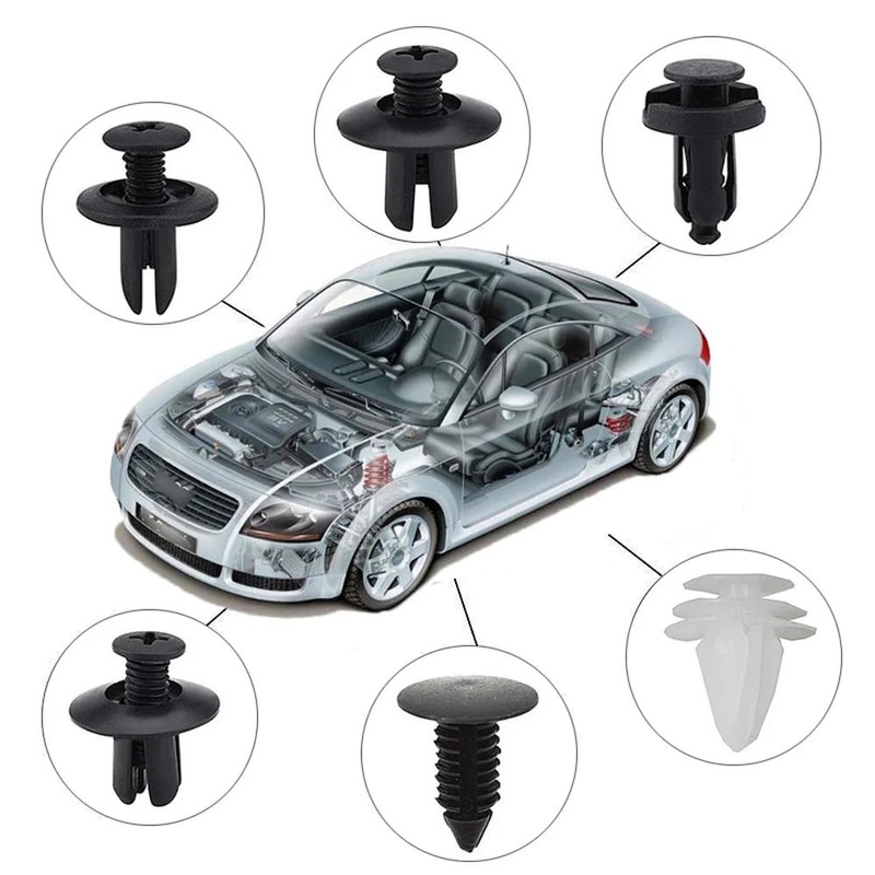 【Easy Installation】Car Rivet Clip Set - Wide Range of Applications,