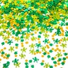 Spring Green Confetti Metallic Sequins, Decorated St. Patrick's Day and