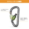Brotree Carabiner, Small Lock, Screw-type, Key Holder, Aluminum Alloy, Multifunctional,