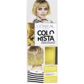 Loreal Paris Colorista Washout Neon Yellow Semi-Permanent Hair Dye 80ml