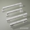 Alzassbg 6 Pack White Marble Zinc Alloy Cabinet Pulls, 3-3/4
