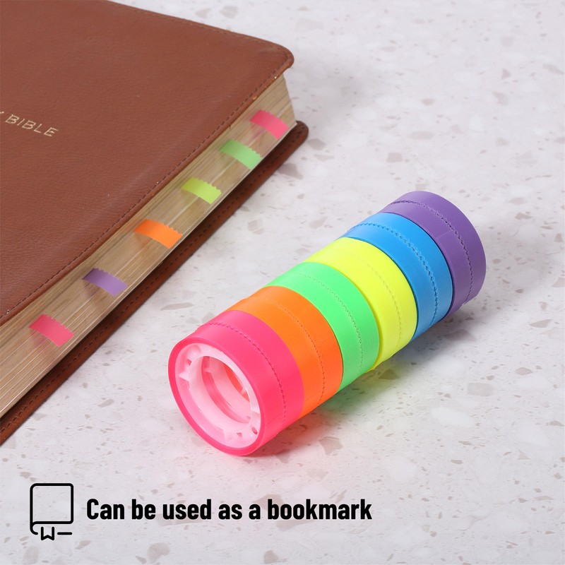 Mr. Pen- Highlighter Tape Removable, 24 Rolls, 0.31" x 16.5