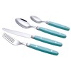 ANNOVA Silverware Set Stainless Steel Cutlery Color Handle With Rivet/Retro