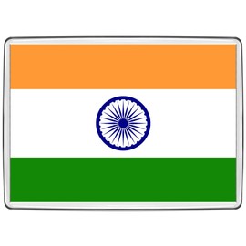Pixly® India Flag Fridge Magnet Large Jumbo Size Indian Keepsake Country Souvenir Novelty Refrigerator Magnets Gift