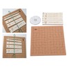 Macrame Board 11.8x11.8inch Reusable Grids Double Sided Macrame Braiding Board