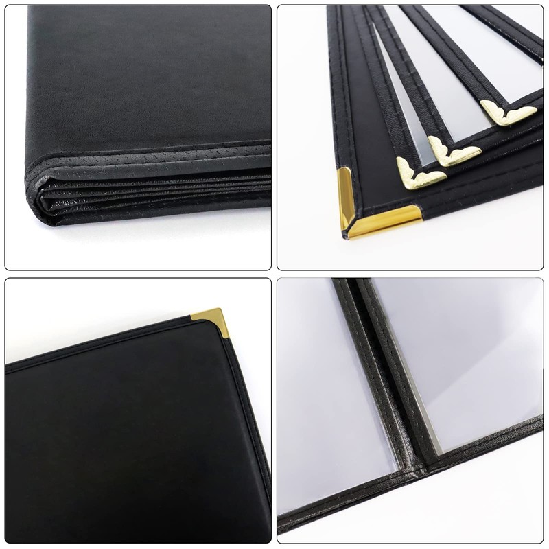 Menu Book A4 2 Set Menu Table 4 Pages and