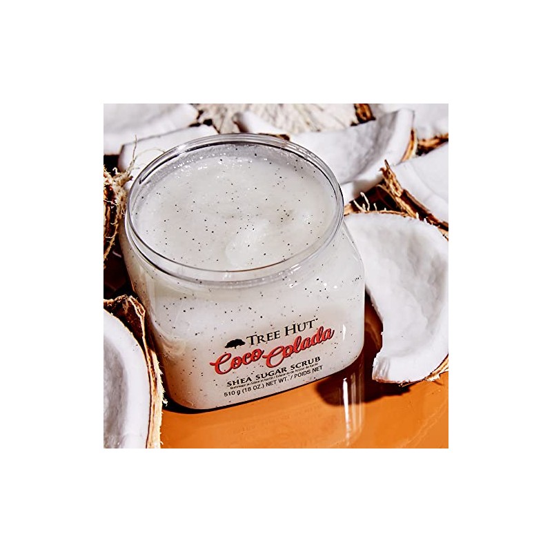 TREE HUT, Watermelon Shea Sugar Scrub, Exfoliante Corporal de Azúcar