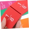 Addein 1 Set of Maths Manipulatives, Colorful Fractions resources for