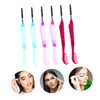 NOLITOY 2sets Professional Eyelash and Brow Comb Folding Makeup Tool