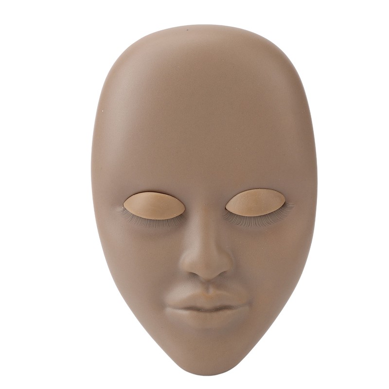 3pcs Lash Mannequin Head Eyelash Extension Practice Doll Head with