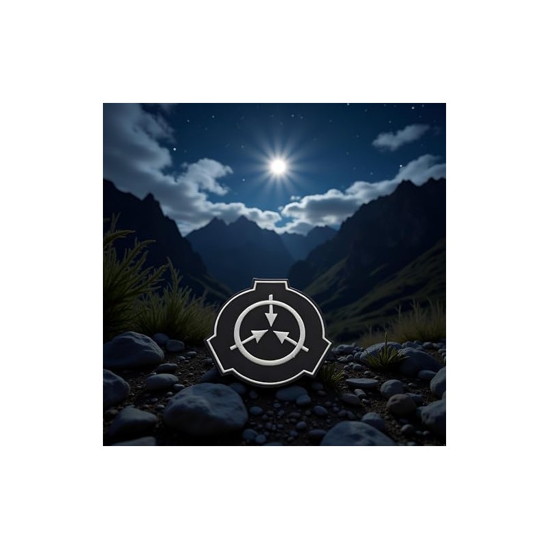 Black Foundation Special Containment Procedures Foundation Logo Military Hook Loop