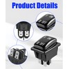 2PCS 704-380 Rocker Switch Compatible with Titan 440, 640, SprayTech