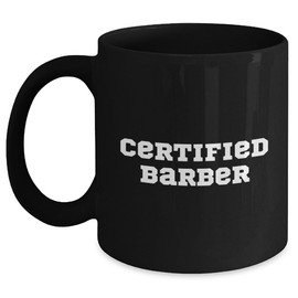 Barber's Cuppa Joy Gifts from Men to Barber Birthday Unique