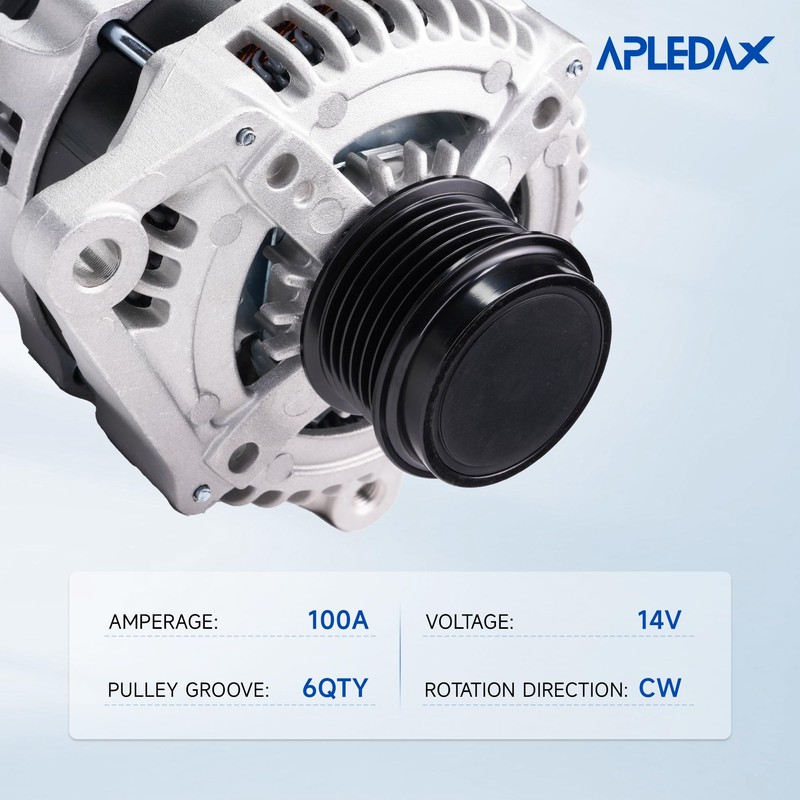 APLEDAX High Output Alternator For/TOYOTA/Camry 2012-2015 for/RAV4 2009-2012 For/Scion Tc