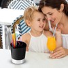 Plastic Straw Dispenser Straw Holder for Bar Counter Straw Dispenser