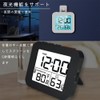 FUGSHIYI Bath Clock Digital Wall Mount Timer Thermometer Hygrometer Bathroom