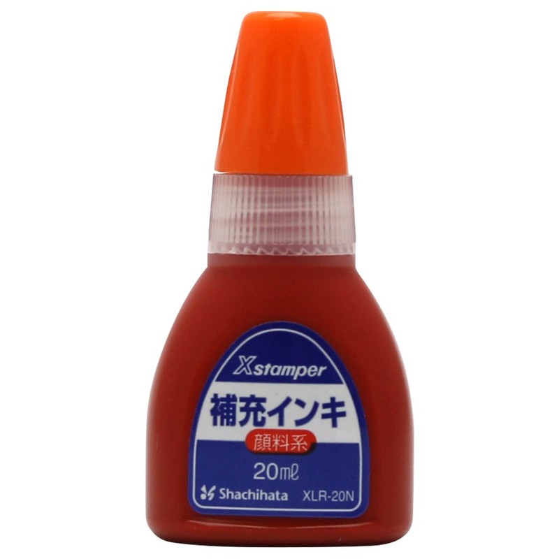 Shachihata X Stamper Refill Ink Pigment-based XLR-20N 20ml Crimson