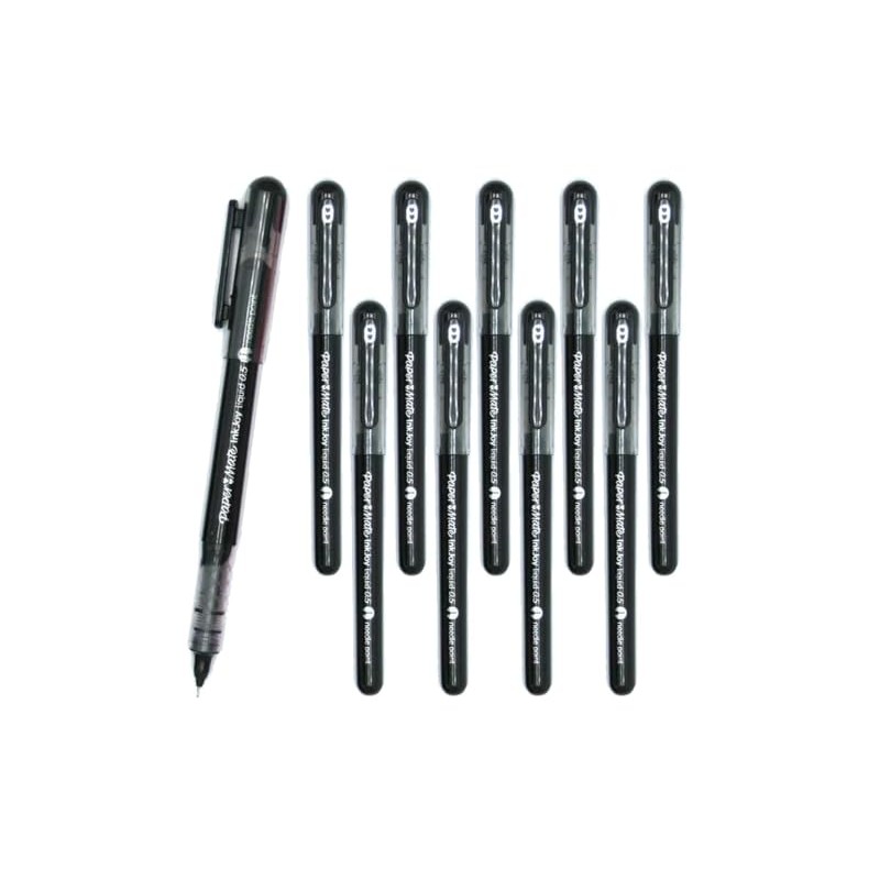 Newell Brands 10 x Papermate Inkjoy Liquid Ink Rollerball Pen,