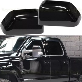 Torox 2019-2024 2025 Ford F250-F550 Superduty 21-25 F150 Mirror COVERS UM AGATE BLACK