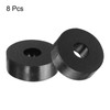 QUARKZMAN Pack of 8 Rubber Spacers, 30 mm Outer Diameter,