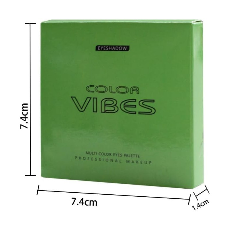 GECOMO Eyeshadow, Popular on SNS, High-Pigment Eyeshadow Palette, Long-Lasting Color