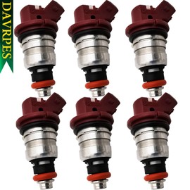 DAVRPES 6PCS 804528 Fuel Injector Fuel Spray Nozzle Engine For Mercury Mariner Outboard Optimax DFI 1.5L-3.0L Replace#75-90-115-200-225｜37001