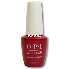 OPI Gel Nail Polish 0.5fl.oz UV/LED Gel Color GC L54- California Raspberry