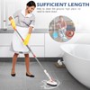 SetSail Tile Tub Scrubber Brush 3-in-1 Shower Scrubber with 52-inch