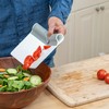 DANDY Folding Cutting Board Scraper - Multi-Purpose Bench Scraper, Dough