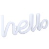 LED Neon Sign Hello Letters Neon Light Wall Decor for