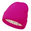 Zando Womens Satin Lined Beanie for Women Warm Beanies Womens