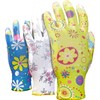 Ladies Deluxe Gardening Work Gloves (3 Pairs) Gift for Women