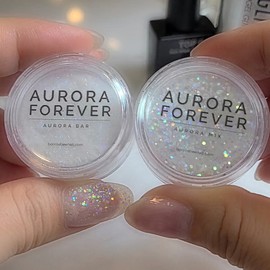 Bonnie B Aurora Forever 3 types of nail glitter / 보니비 오로라 포에버 3종 네일글리터