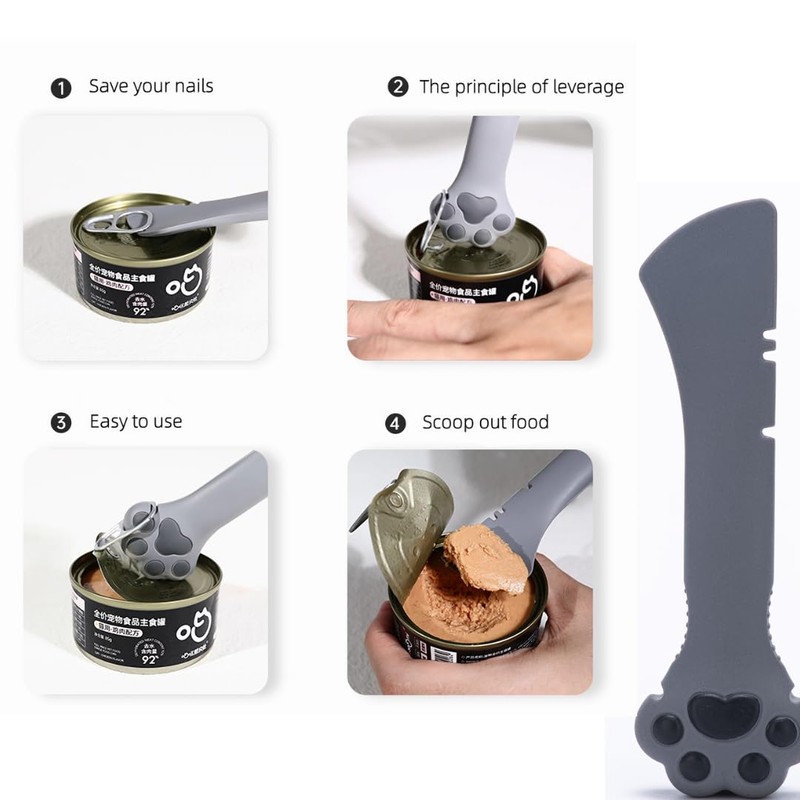 CUITIBI Small Spoon, CUITIBI Cat Wet Food Spoon,Pet Food Scoop,Spatula