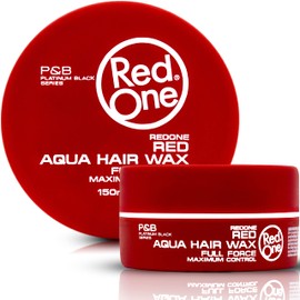 RedOne Hair Styling Red 2x 150 ml | Edge Control | Hair Gel Wax | Ultra Hold | Strawberry Scent | Men & Women Hair Wax | Maximum Control
