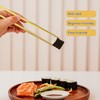 OIULO Gold Stainless Steel Chopsticks - Reusable Chopsticks - 5