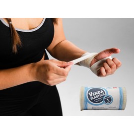 Kohn | Pack de 12 - Vendas Elásticas Quirúrgicas - 10 cm de Ancho | Vendaje Elástico Transpirables - Ajustables | Vendas Elásticas | Rodillas - Lesion