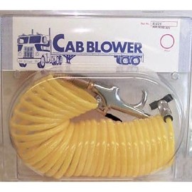 Cab Blower 11012 12' Coiled Air Hose with Swivel and "T" Fittings