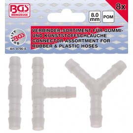 BGS hose connector assortment.