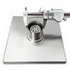 Neodrain 8-Inch Square Shower Drain with Removable Quadrato Pattern Grate,