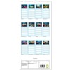 Family Planner 2025 - Fish Fantasy with 5 Columns (Wall