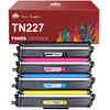Toner Kingdom Compatible Toner Cartridge Replacement for Brother TN227 TN227BK
