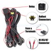 XtremeVision H1/H3/H7 HID Wiring Relay Harness, 12V 40A 35W/55W, Compatible