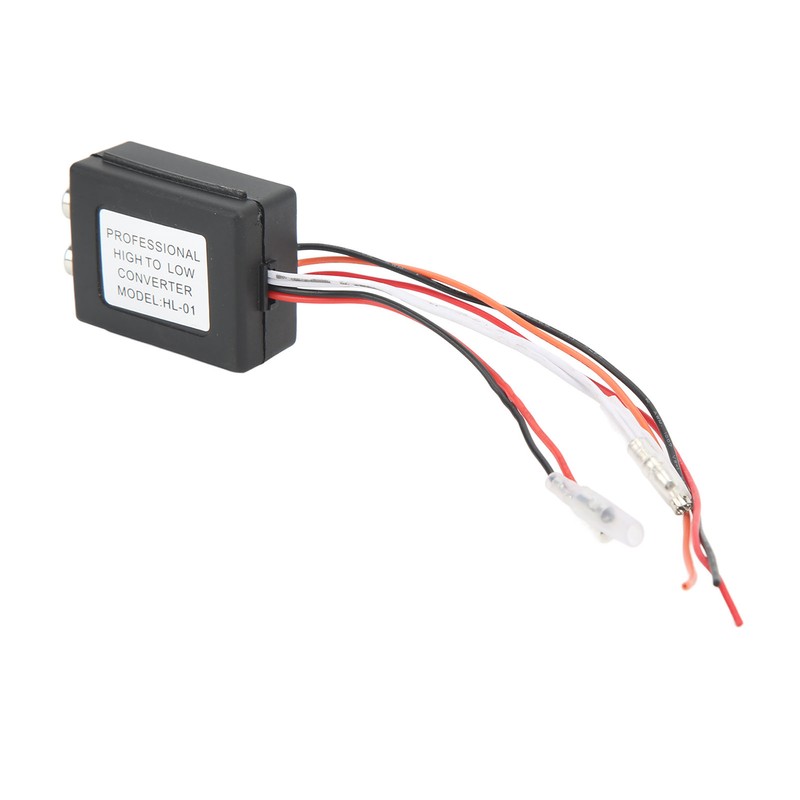 2 Channel Car Speaker to RCA Line Output Converter High