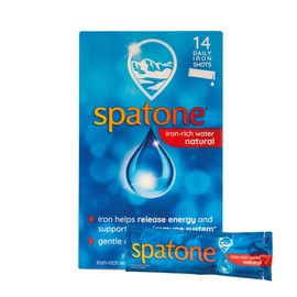 Spatone Natural Liquid Iron Supplement, Original Flavour (14 Sachets), High Absorption, Enhances Energy And Bolsters Immunity, Men Women Pregnancy, Gentle On The Stomach, 14 Day Supply